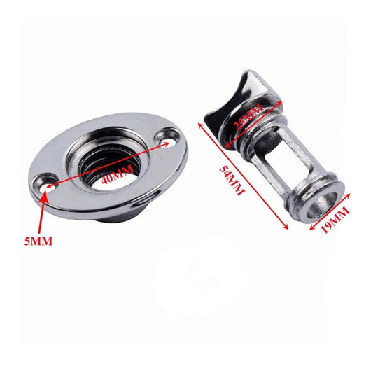 1 Piece Marine Drain Valve for Stern Boats with Reliable O Ring Sealing