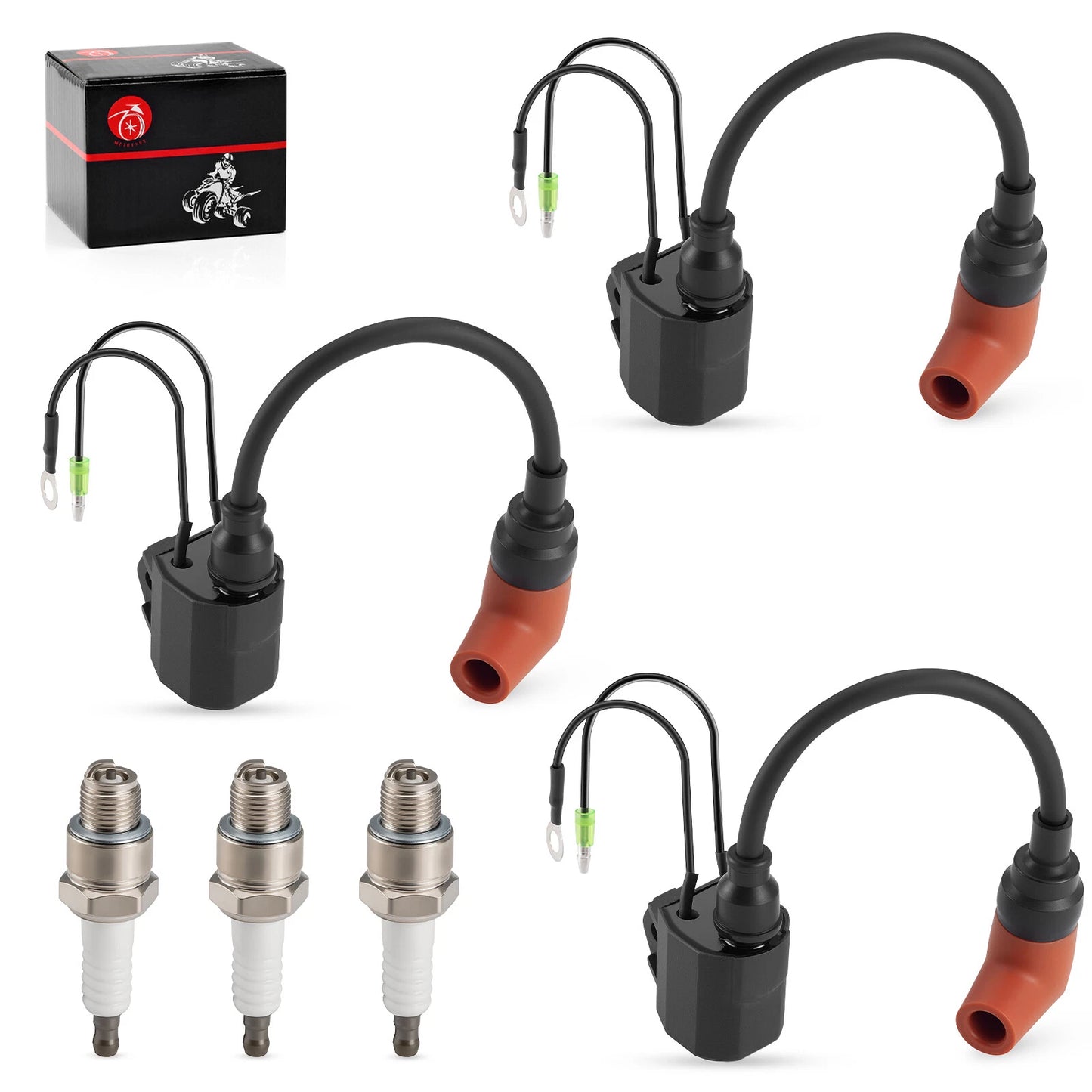 Ignition Coil Assembly for YAMAHA Outboard 55-90HP 2-Stroke Models