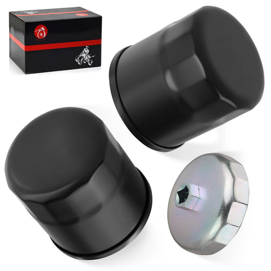 Oil Filter Kit w/ Wrench for Yamaha Rhino YXR450/YXR660/YXR700 2004-2013