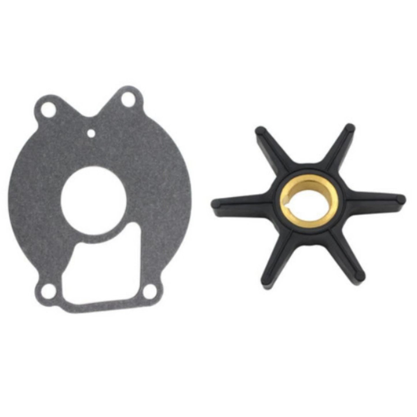 Water Pump Impeller & Gasket for Mercury 18-25HP Outboard Models